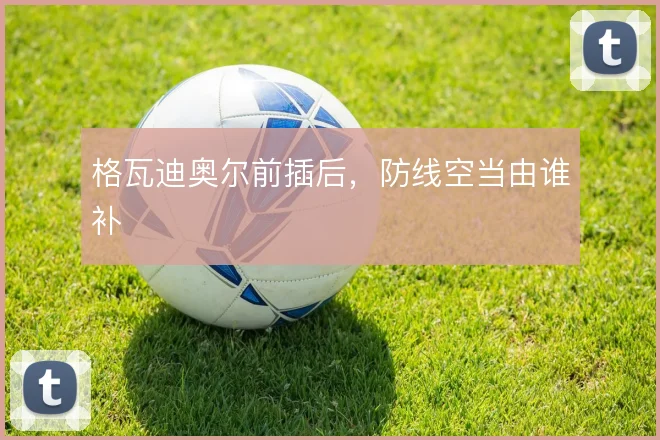 格瓦迪奥尔前插后，防线空当由谁补